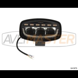 041875 Diaľkový svetlomet 60W 4500LM s stroboskopické svetlo orange 12/24V R10+R148+R149+R65