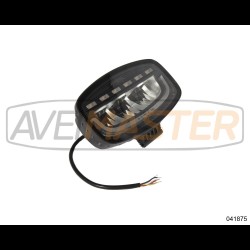 041875 Diaľkový svetlomet 60W 4500LM s stroboskopické svetlo orange 12/24V R10+R148+R149+R65