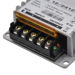 TOHACO Nabíjací menič DC/DC 12V a 24V >14,3V 8A