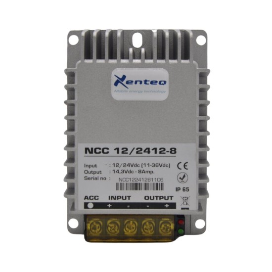 TOHACO Nabíjací menič DC/DC 12V a 24V >14,3V 8A