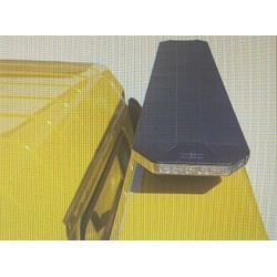 048222 LED Oranžová číra majákova rampa s WIFI bezdrôtovým ovládacím panelom 160w 1239mm