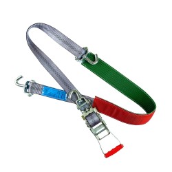 205T28  Upínací popruh s ochranným proti šmykovým textilným návlekom  5t 2,8m 50mm 205T28  Upínací popruh s ochranným proti šmykovým textilným návlekom  5t 2,8m 50mm