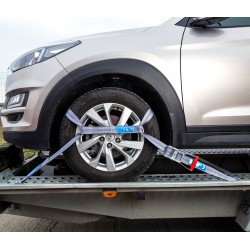 305T35 Upínací popruh s bočným upevnením 5t 3,5m 50mm 305T35 Upínací popruh s bočným upevnením 5t 3,5m 50mm