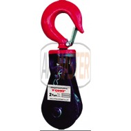 339045 Lanová vodiaca kladka s otočným hákom  203mm 8000 kg