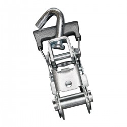 505T30 UPÍNACI POPRRUH, DVOJDIELNE PREVEDENIE S RAČŇOU A "J"  A KRÁTKYM KONCOVÝM POPRUHOM."5T 50MM 3MT 505T30 UPÍNACI POPRRUH, DVOJDIELNE PREVEDENIE S RAČŇOU A "J"  A KRÁTKYM KONCOVÝM POPRUHOM."5T 50MM 3MT