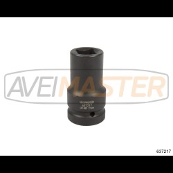 637217 CR-MO Dlhý rázový orech štvorhran 1"-21 mm 90mm