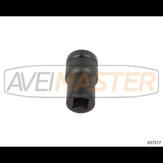 637217 CR-MO Dlhý rázový orech štvorhran 1"-21 mm 90mm