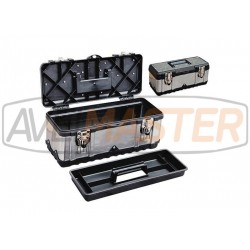 902400 Profesionálny box na náradie kombinácia plast-nerez  470x238x203mm