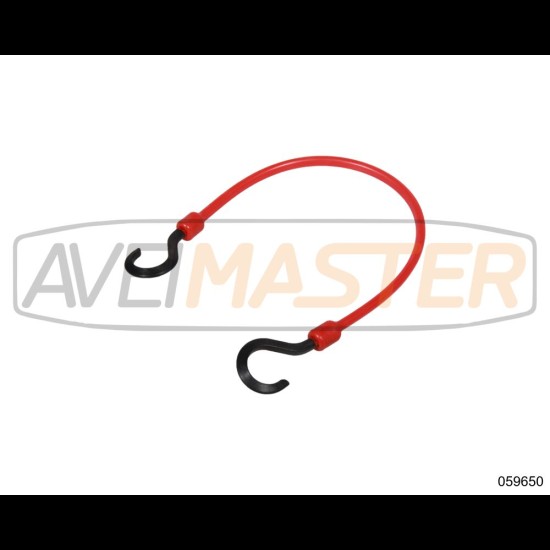059650 Elastický gumenný popruh 2plastovými háčikmi 560mm 059650 Elastický gumenný popruh 2plastovými háčikmi 560mm