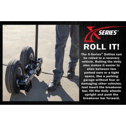 080508 Odťahový vozík lakovaný Dolly XL-XD 1800kg 90km/h  5.70 x 8"