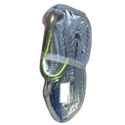 050955 Upínaci poprruh, Dvojdielne prevedenie s  krátkym koncovým popruhom."2,5t 35mm 2m