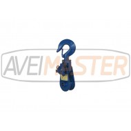 339078 Lanová vodiaca kladka s otočným hákom  75mm 2000 kg