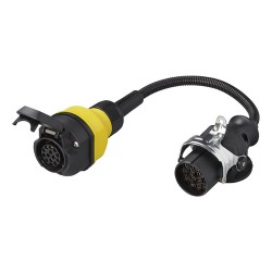 430020  Adaptér prevodník napätia z 24 V DC na DC 12 V z 15 na 13 pin 430020  Adaptér prevodník napätia z 24 V DC na DC 12 V z 15 na 13 pin