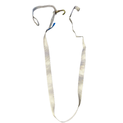 050960 Upínaci poprruh, Dvojdielne prevedenie s  krátkym koncovým popruhom 5t 50mm 3m