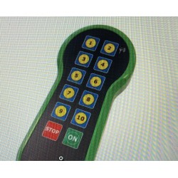 056615 Bezdrôtový diaľkový vysielač pre navijak, HR a plošinu NR-10 funkcii 12/24V