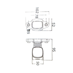 028080 LED obrysové svetlo krátke L/P 12/24V