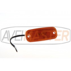 LED Obrysové oranžové svetlo 12/24V