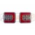 LED zadné svetlo 4 funkcie 12/24V