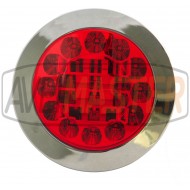 027110 LED Chrómové zadné svetlo hmlové