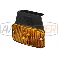 028011 LED požičné svetlo s podstavcom, oranžové 12/24 V 