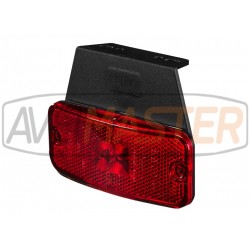 LED požičné svetlá 12/24 V s podstavcom červené LED požičné svetlá 12/24 V s podstavcom červené