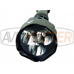 Nabíjacie prenosné svietidlo hliník 15W