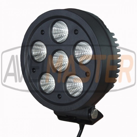 LED Pracovné svetlo okrúhle 12/24V