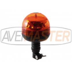 Rotačný LED maják oranžový Flex DIN R65 12x3W HP 12/24v Rotačný LED maják oranžový Flex DIN R65 12x3W HP 12/24v