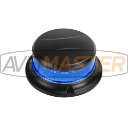 Rotačný modrý magnetický maják IP67 Isq E9 + R10 + R65 Rotačný modrý magnetický maják IP67 Isq E9 + R10 + R65