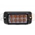 Predné Stroboskopické biele Led 8x3 12/24V R65