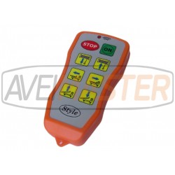 056610 Bezdrôtový diaľkový vysielač pre navijak NR-6 funkcie 12/24V