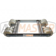 080234 Vozík s integrovanými valcami (otáčanie kolies)