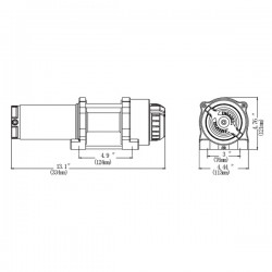 NOVAWIN NVT3500 ELEKTRICKÝ NAVIJÁK 12V 1589KG - 342091