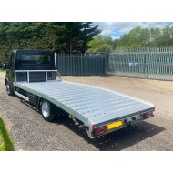 Iveco Daily 35S18 , Pevná hliníková platforma, plošina, dvojité lyžiny