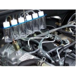 VT01191A Naftový prietokomer a sada adaptérov pre Common Rail 8-valec