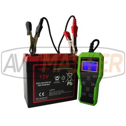 Stroj test T10 batérie tlačiareň