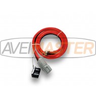 011640 Pripojovacia zásuvka k pomocným štartovacím káblom 2m x 50mm Adapter+očka 8mm 