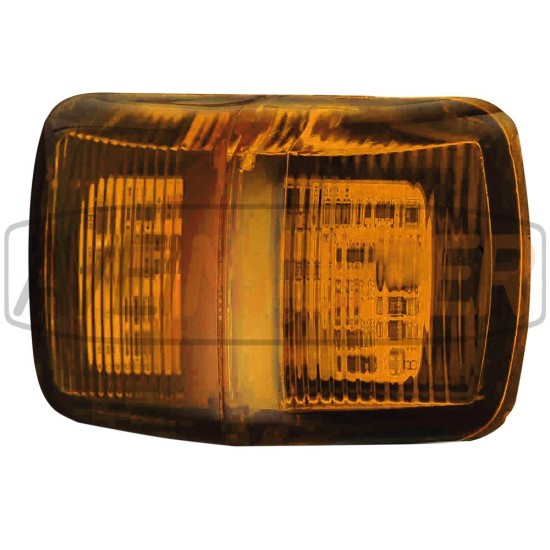 Bočné ukazovateľ Amber LED 12-24 E9 w / 1,5 Mt kábla