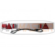 Signalizačné tyč Reb 1,22Mt 12v w / svetlometu do hmly c / 6MT kábel