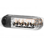 Vnútro strechy lampa 6W White LED w / int 12/24 ÁNO 3171 028 150