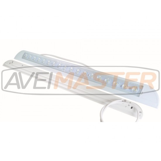 Osvetlenie baru White Angle 480mm 9W 12 / 24V IP67 900l