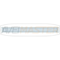 Bar Vnútorné osvetlenie hliníkové, 960mm 43,2w 12 / 24v 4320lm