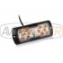 LED Strobe Aluminium Amber 11,5w 12-24V E9