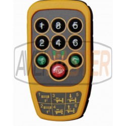 Vysielač diaľkového Saga V6 - 6 funkcií