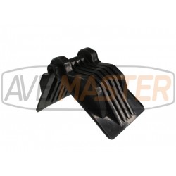 Čierny plastový roh pre 50mm pásku Čierny plastový roh pre 50mm pásku