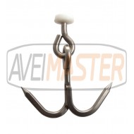 Dvojitý hák Aco Inox p / Beh Gutter Stropné w / Mäso