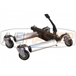 080002 Dolly Pojazdný hydraulický manipulačný zdvihák vozík  pod koleso 680kg 080002 Dolly Pojazdný hydraulický manipulačný zdvihák vozík  pod koleso 680kg