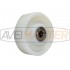 PA Nylon Wheel White 150x50x20-60 Bearing 6204 - 500kgs