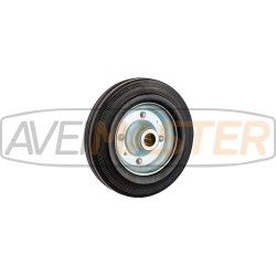 Gumené kolesá Metal centrum 100x30x12-41 RA 100kgs Gumené kolesá Metal centrum 100x30x12-41 RA 100kgs