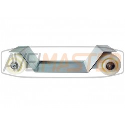 Car c kovový zinok / 4 pevné kolesá 200mm nylon w / prívesom Car c kovový zinok / 4 pevné kolesá 200mm nylon w / prívesom